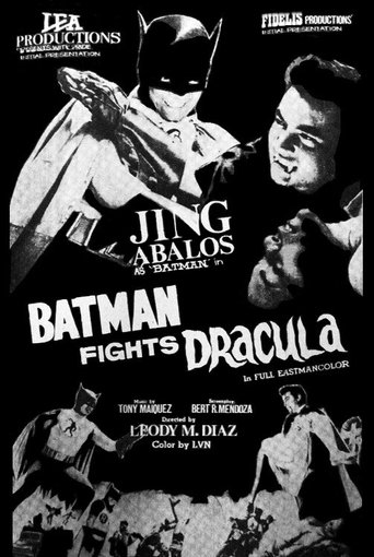 Batman Fights Dracula Poster of Batman Fights Dracula