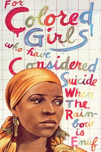 For Colored Girls Who Have Considered Suicide / When the Rainbow Is Enuf Poster of For Colored Girls Who Have Considered Suicide / When the Rainbow Is Enuf