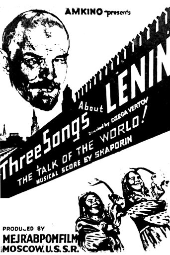 Three Songs About Lenin Poster of Three Songs About Lenin
