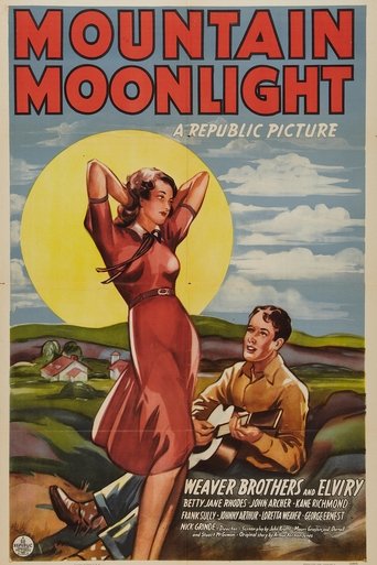 Mountain Moonlight Poster of Mountain Moonlight