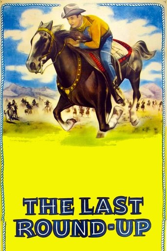 The Last Round-up Poster of The Last Round-up