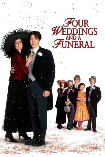 Four Weddings and a Funeral Poster of Four Weddings and a Funeral