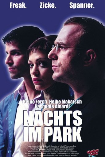 Nachts im Park Poster of Nachts im Park