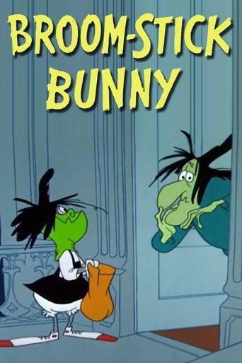 Broom-Stick Bunny Poster of Broom-Stick Bunny