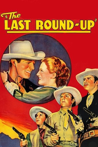 The Last Round-up Poster of The Last Round-up