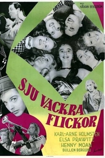 Sju vackra flickor Poster of Sju vackra flickor