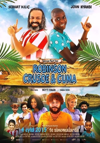 Robinson Crusoe and Friday Poster of Robinson Crusoe and Friday
