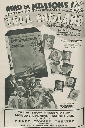 Tell England Poster of Tell England