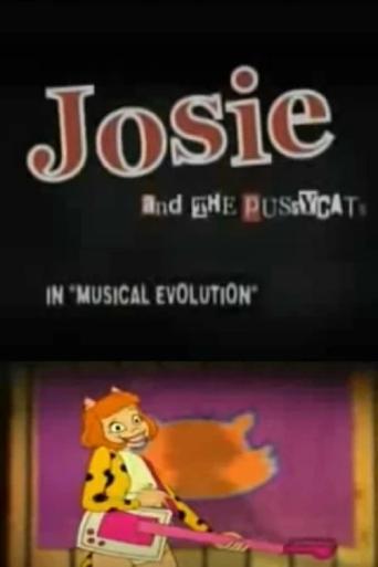 Josie and the Pussy Cats in "Musical Evolution" Poster of Josie and the Pussy Cats in "Musical Evolution"