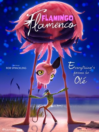 Flamingo Flamenco Poster of Flamingo Flamenco