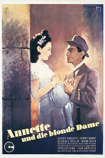 Annette and the Blonde Woman Poster of Annette and the Blonde Woman