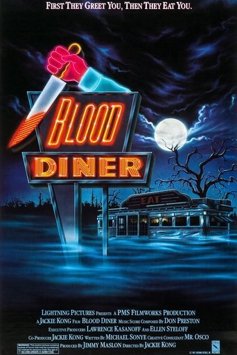 Blood Diner Poster of Blood Diner
