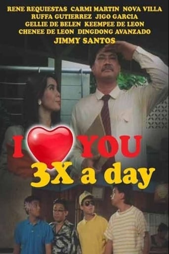 I Love You Three Times a Day Poster of I Love You Three Times a Day