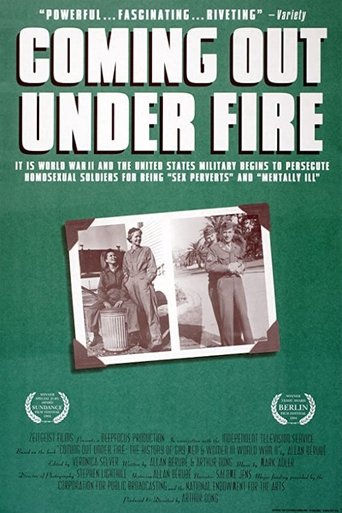 Coming Out Under Fire Poster of Coming Out Under Fire