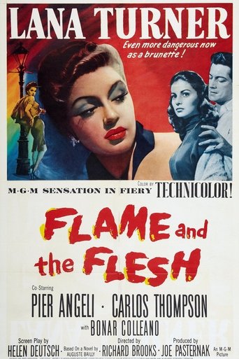 Flame and the Flesh Poster of Flame and the Flesh