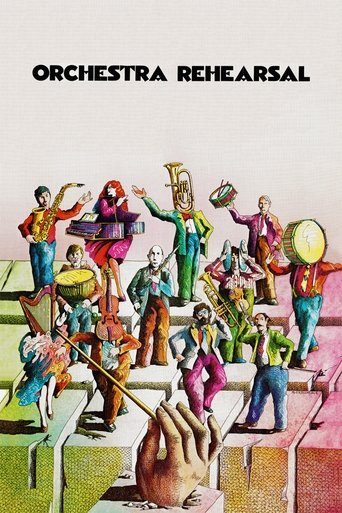 Orchestra Rehearsal Poster of Orchestra Rehearsal