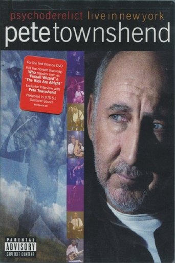 Pete Townshend Live in New York Featuring Psychoderelict Poster of Pete Townshend Live in New York Featuring Psychoderelict