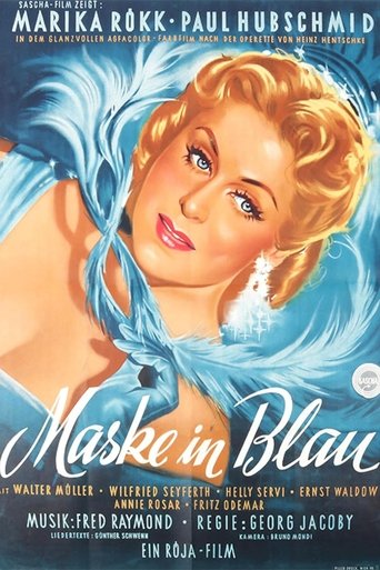 Mask in Blue Poster of Mask in Blue