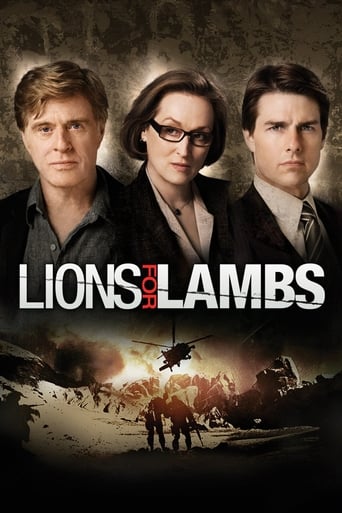 Lions for Lambs Poster of Lions for Lambs