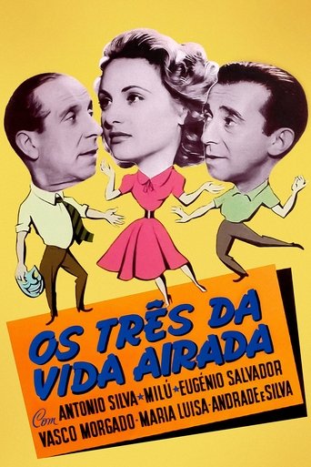 Os Três da Vida Airada Poster of Os Três da Vida Airada