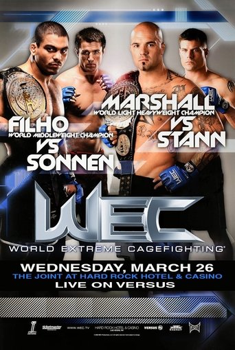 WEC 33: Marshall vs. Stann Poster of WEC 33: Marshall vs. Stann