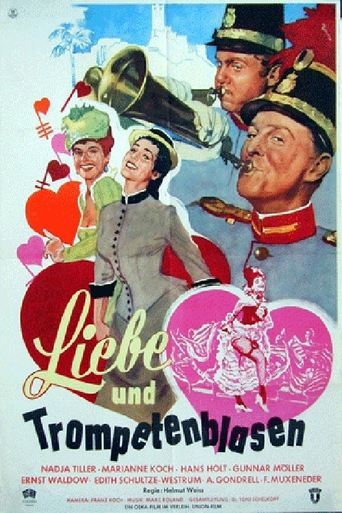 Liebe und Trompetenblasen Poster of Liebe und Trompetenblasen