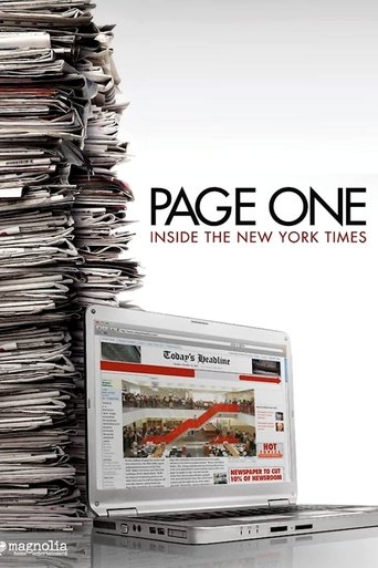 Page One: Inside the New York Times Poster of Page One: Inside the New York Times