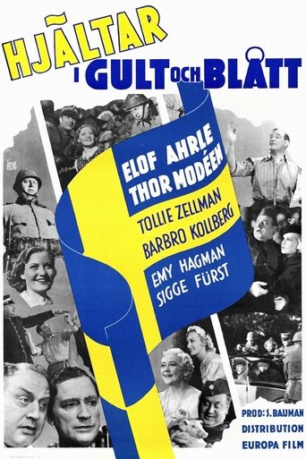 Hjältar i gult och blått Poster of Hjältar i gult och blått