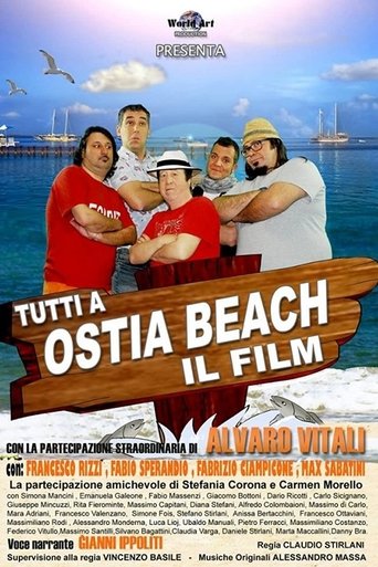 All at Ostia Beach - The Film Poster of All at Ostia Beach - The Film