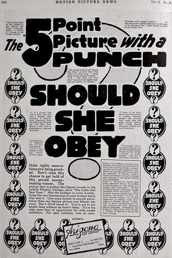 Should She Obey? Poster of Should She Obey?