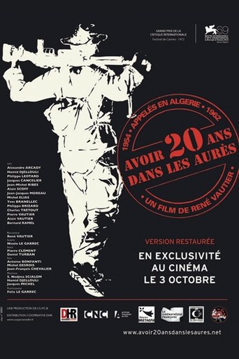 To Be Twenty in the Aures Poster of To Be Twenty in the Aures