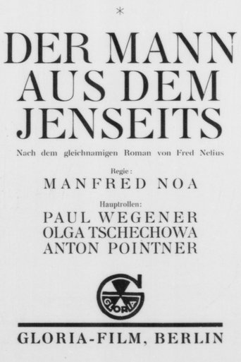 Der Mann aus dem Jenseits Poster of Der Mann aus dem Jenseits