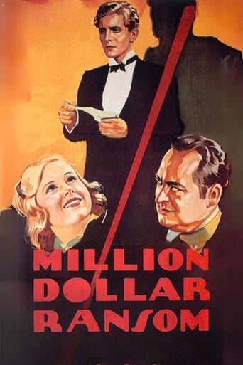 Million Dollar Ransom Poster of Million Dollar Ransom