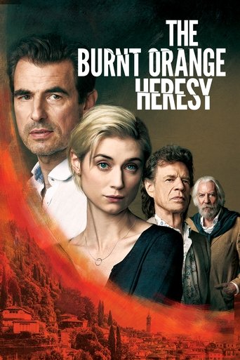 The Burnt Orange Heresy Poster of The Burnt Orange Heresy