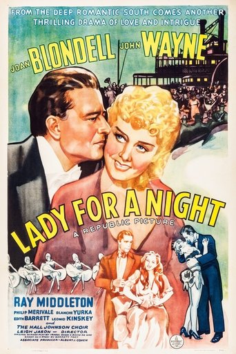 Lady for a Night Poster of Lady for a Night