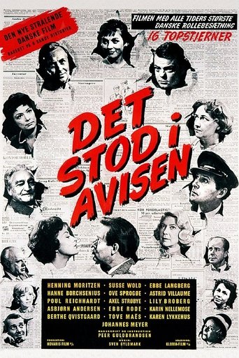 Det stod i avisen Poster of Det stod i avisen