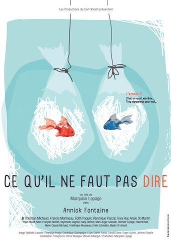 Ce qu'il ne faut pas dire Poster of Ce qu'il ne faut pas dire
