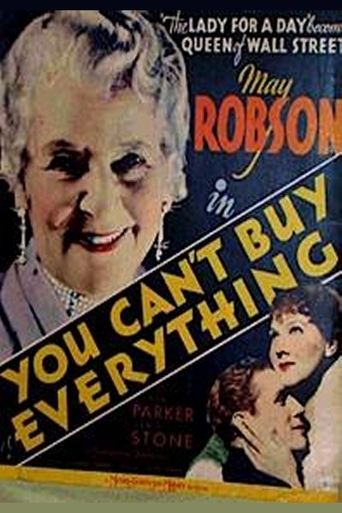 You Can't Buy Everything Poster of You Can't Buy Everything
