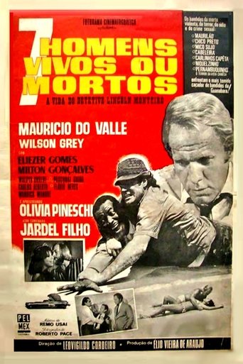 Sete Homens Vivos ou Mortos Poster of Sete Homens Vivos ou Mortos