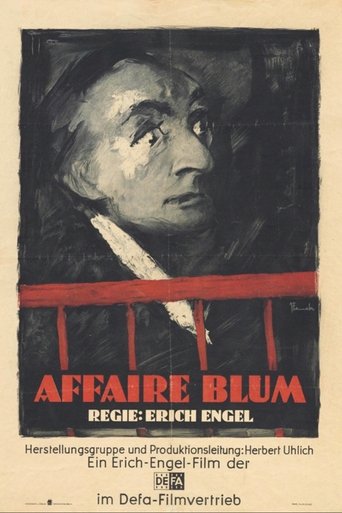 The Blum Affair Poster of The Blum Affair