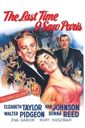 The Last Time I Saw Paris Poster of The Last Time I Saw Paris