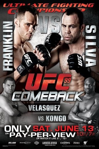 UFC 99: The Comeback Poster of UFC 99: The Comeback