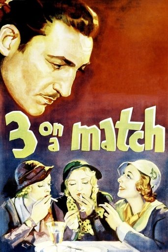 Three on a Match Poster of Three on a Match