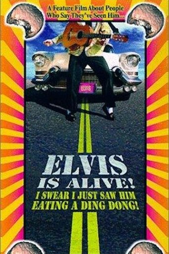 Elvis Is Alive! I Swear I Saw Him Eating Ding Dongs Outside the Piggly Wiggly's Poster of Elvis Is Alive! I Swear I Saw Him Eating Ding Dongs Outside the Piggly Wiggly's