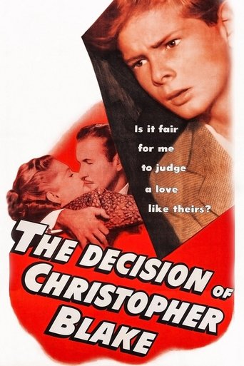 The Decision of Christopher Blake Poster of The Decision of Christopher Blake