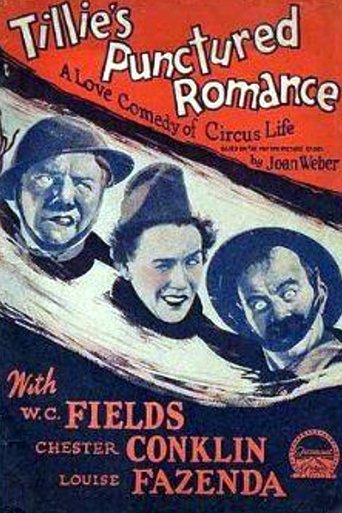 Tillie's Punctured Romance Poster of Tillie's Punctured Romance