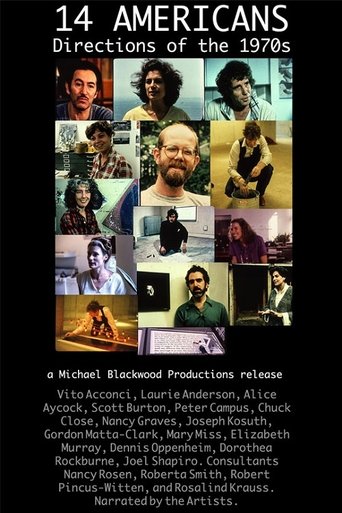 14 Americans: Directions of the 1970s Poster of 14 Americans: Directions of the 1970s