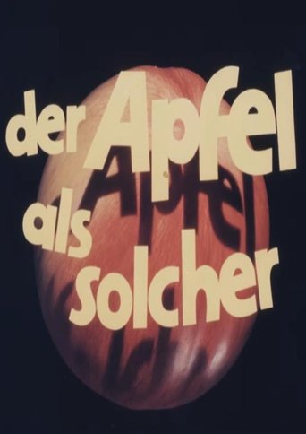 Der Apfel als solcher Poster of Der Apfel als solcher