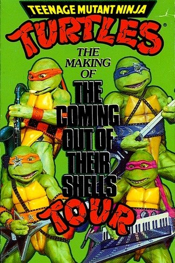Teenage Mutant Ninja Turtles: The Making of The Coming Out of Their Shells Tour Poster of Teenage Mutant Ninja Turtles: The Making of The Coming Out of Their Shells Tour
