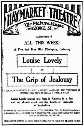 The Grip of Jealousy Poster of The Grip of Jealousy